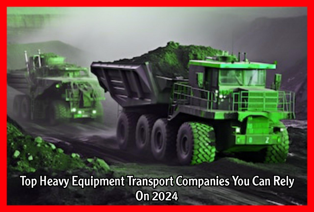 Top Heavy Equipment Transport Companies You Can Rely On 2024